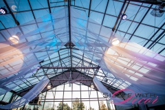 Aquatopia Water Garden Conservatory - Custom Designed Ceiling Draping