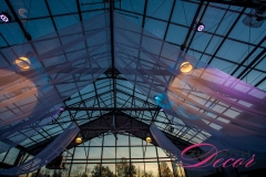 Aquatopia Water Garden Conservatory - Custom Designed Ceiling Draping