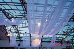 Aquatopia Water Garden Conservatory - Custom Designed Ceiling Draping