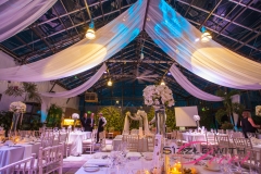 Aquatopia Water Garden Conservatory - Custom Designed Ceiling Draping