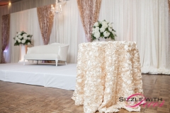 wedding decor - Hellenic Centre -Hibo and Musa