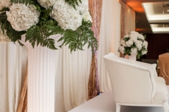 wedding decor - Hellenic Centre -Hibo and Musa