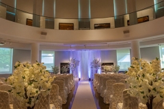 Canadian Museum of Nature - Wedding Ceremony Decor at Rotunda - Jenny and Karl