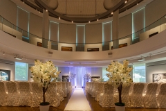 Canadian Museum of Nature - Wedding Ceremony Decor at Rotunda - Jenny and Karl