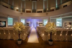 Canadian Museum of Nature - Wedding Ceremony Decor at Rotunda - Jenny and Karl