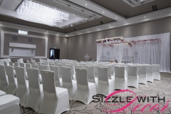 Infinity Wedding Decor -Convention Centre-Kavita and Keith Wedding Ceremony