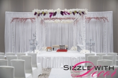 Infinity Wedding Decor -Convention Centre-Kavita and Keith Wedding Ceremony