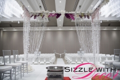 Infinity Wedding Decor -Convention Centre-Kavita and Keith Wedding Ceremony