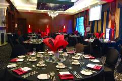 masquerade-corporate-event-ostrich-feather-centrepiece-sizzle-with-decor-casino-lac-leamy-19