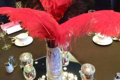masquerade-corporate-event-ostrich-feather-centrepiece-sizzle-with-decor-casino-lac-leamy-7