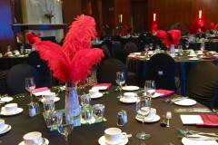 masquerade-corporate-event-ostrich-feather-centrepiece-sizzle-with-decor-casino-lac-leamy-9