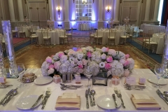 Wedding Decor - Fairmont Chateau Laurier Hotel - Nina and Josh