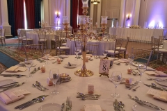 Wedding Decor - Fairmont Chateau Laurier Hotel - Nina and Josh
