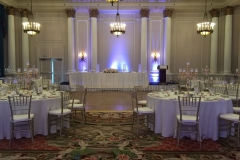 Wedding Decor - Fairmont Chateau Laurier Hotel - Nina and Josh