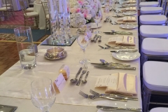 Wedding Decor - Fairmont Chateau Laurier Hotel - Nina and Josh