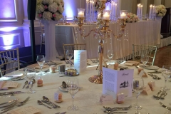Wedding Decor - Fairmont Chateau Laurier Hotel - Nina and Josh