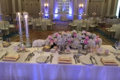 Wedding Decor - Fairmont Chateau Laurier Hotel - Nina and Josh