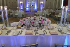 Wedding Decor - Fairmont Chateau Laurier Hotel - Nina and Josh