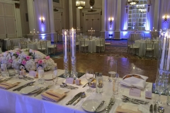 Wedding Decor - Fairmont Chateau Laurier Hotel - Nina and Josh