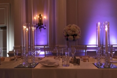 Wedding Decor - Fairmont Chateau Laurier Hotel - Nina and Josh