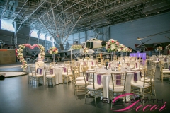 Canada Aviation and Space Museum - Wedding Decor - Theresa and Christopher