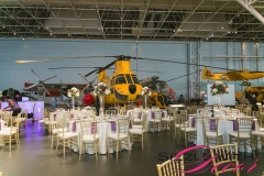 Canada Aviation and Space Museum - Wedding Decor - Theresa and Christopher