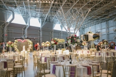 Canada Aviation and Space Museum - Wedding Decor - Theresa and Christopher