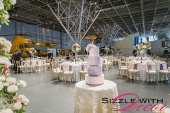 Canada Aviation and Space Museum - Wedding Decor - Theresa and Christopher