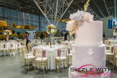 Canada Aviation and Space Museum - Wedding Decor - Theresa and Christopher