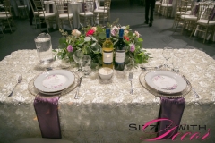 Canada Aviation and Space Museum - Wedding Decor - Theresa and Christopher