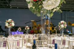 Canada Aviation and Space Museum - Wedding Decor - Theresa and Christopher