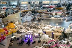 Canada Aviation and Space Museum - Wedding Decor - Theresa and Christopher