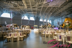 Canada Aviation and Space Museum - Wedding Decor - Theresa and Christopher