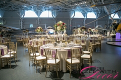 Canada Aviation and Space Museum - Wedding Decor - Theresa and Christopher