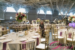 Canada Aviation and Space Museum - Wedding Decor - Theresa and Christopher