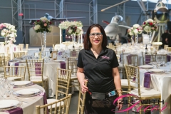 Canada Aviation and Space Museum - Wedding Decor - Theresa and Christopher