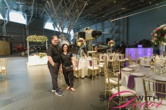 Canada Aviation and Space Museum - Wedding Decor - Theresa and Christopher